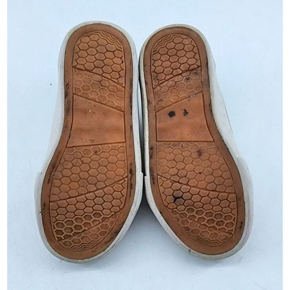Tommy Bahama Girls Sneaker Shoes Hook & Loop‎ Straps Gold Glitter Youth Size 10